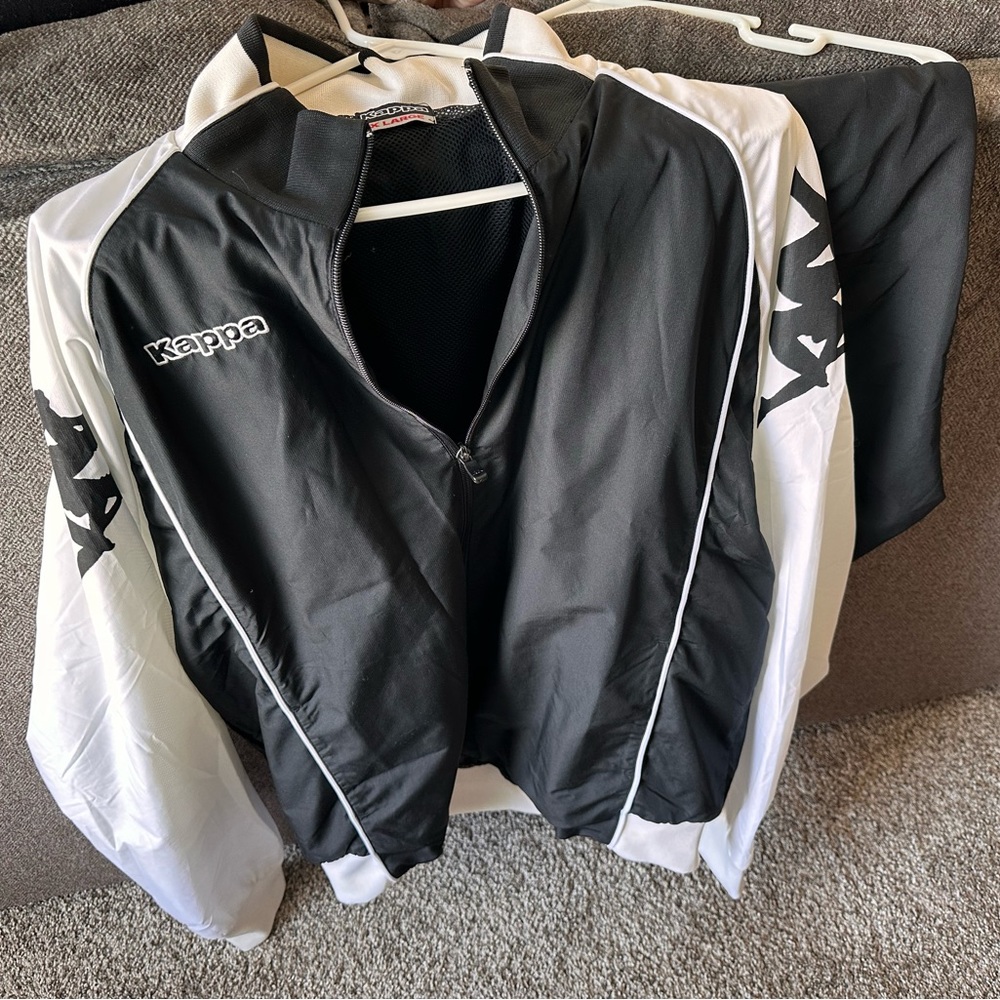 Kappa Soccer Warm Up Windbreaker Set